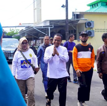 Sukses Bangun Sulsel, Warga Angkasa Pura Doakan Andi Sudirman Menang di Pilgub