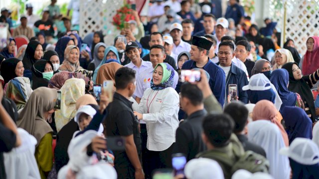 Fatmawati Rusdi Disambut Meriah di Luwu.