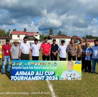 Turnamen AAC 2024 Seri Kabupaten Donggala Resmi Dibuka, Ajang Cari Bibit Pemain Unggul di Sulteng