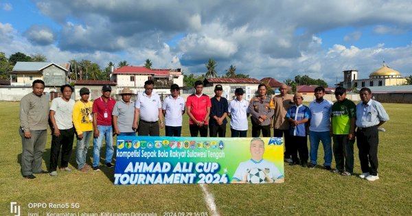 Turnamen AAC 2024 Seri Kabupaten Donggala Resmi Dibuka, Ajang Cari Bibit Pemain Unggul di Sulteng