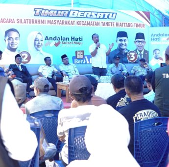 Warga Tanete Riattang Timur Bone Serukan Dukung Andalan – Hati dan Beramal