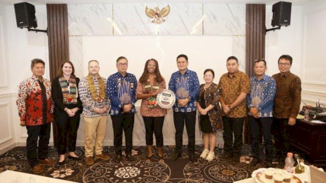 Bupati Barru Suardi Saleh Terima Kunjungan DAA USAID