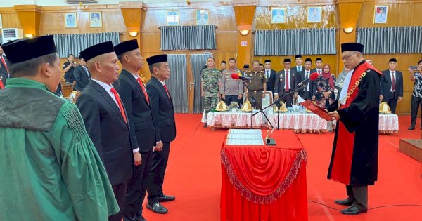 Selamat! Takyuddin Masse Jabat Ketua DPRD Sidrap 2024-2029