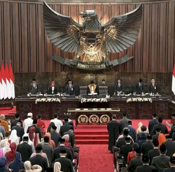 Sah! 580 Anggota DPR Periode 2024-2029 Resmi Menjabat