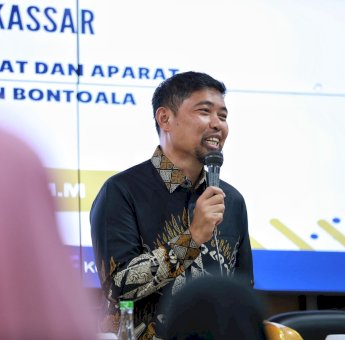 Pjs Wali Kota Arwin Azis Silaturahmi di Kecamatan Bontoala, Tekankan Netralitas Sambut Pilkada