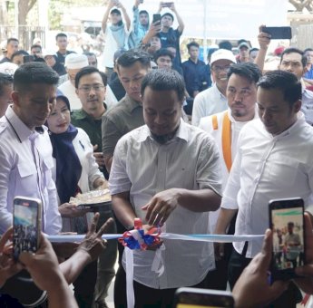 Andi Sudirman Resmikan Posko Induk Andalan – Hati di Maros