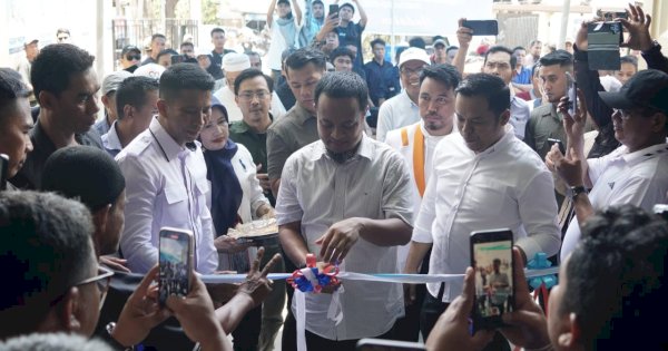 Andi Sudirman Resmikan Posko Induk Andalan &#8211; Hati di Maros