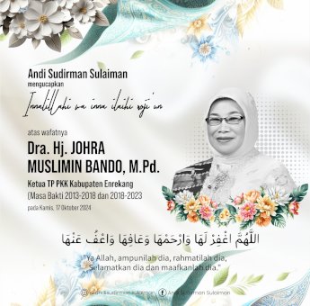 Andi Sudirman Sampaikan Belasungkawa Meninggalnya Istri Muslimin Bando