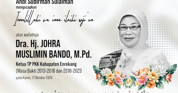 Andi Sudirman Sampaikan Belasungkawa Meninggalnya Istri Muslimin Bando