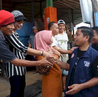 Tasming-Hermanto Blusukan di Kelurahan Sumpang Minanggae, Makin Akrab dan Diterima Warga