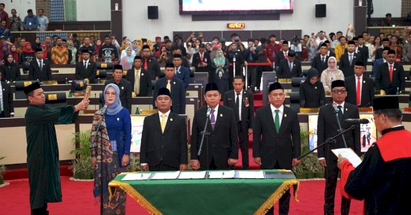 Selamat! Rachmatika Dewi “Cicu” Resmi Jabat Ketua DPRD Sulsel Periode 2024-2029