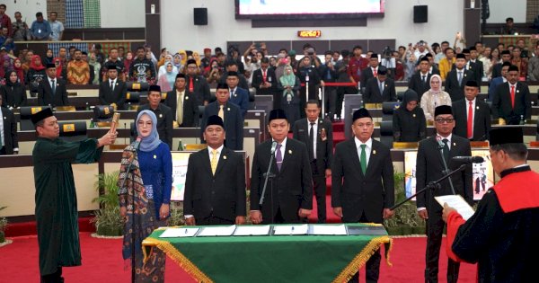 Selamat! Rachmatika Dewi &#8220;Cicu&#8221; Resmi Jabat Ketua DPRD Sulsel Periode 2024-2029