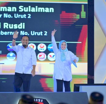 Sesi Pembuka Debat Pilgub Sulsel, Andalan Hati &ldquo;Bungkam&rdquo; DIA dengan Karya Nyata