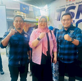 Relawan Queen HSL Berkomitmen Menangkan Tasming-Hermanto di Pilkada Parepare 2024