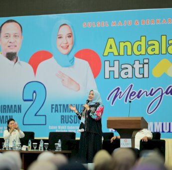 Silaturahmi Andalan Hati, Fatmawati Terima Dukungan Ribuan Warga Makassar