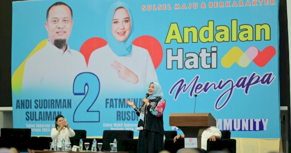 Silaturahmi Andalan Hati, Fatmawati Terima Dukungan Ribuan Warga Makassar