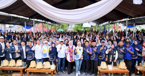 Fatmawati Disambut Meriah di Gowa, Warga Bangga Ada Representasi Perempuan di Pilgub Sulsel