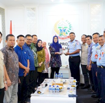 Terima Kunjungan Pangkoopsud II, Ketua DPRD Sulsel Rachmatika Dewi ‘Cicu’: Momen Saling Beri Dukungan