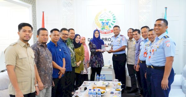 Terima Kunjungan Pangkoopsud II, Ketua DPRD Sulsel Rachmatika Dewi ‘Cicu’: Momen Saling Beri Dukungan