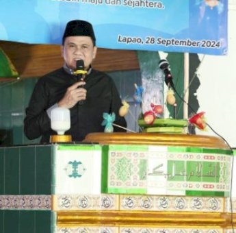 Disambut Baik Warga Setempat, Bupati Barru Maulid di Masjid Nurul Jihad 45 Lapao Binuang