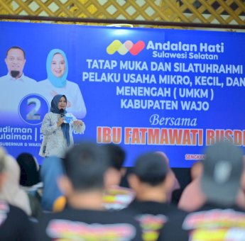 Kujungi Kabupaten Wajo, Fatmawati Jadi Harapan Pelaku UMKM Tingkatan Ekonomi Lokal