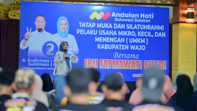 Kujungi Kabupaten Wajo, Fatmawati Jadi Harapan Pelaku UMKM Tingkatan Ekonomi Lokal