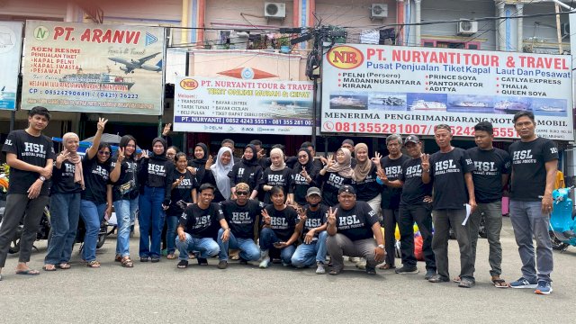 Jaringan Travel dan Pengurus Penumpang Kapal Afiliasi HSL Special Force’s Mendukung dan Siap Menangkan TSM-MO