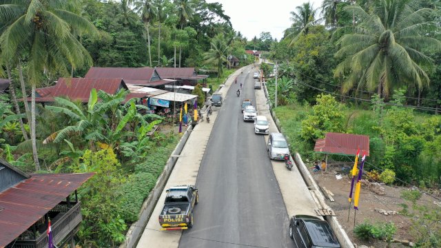 Sejumlah Ruas Jalan di Enrekang Ditangani di Era Andi Sudirman