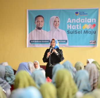 Giliran Ibu-ibu Majelis Taklim di Makassar Dukung Fatmawati Jadi Wakil Gubernur Sulsel