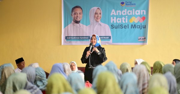 Giliran Ibu-ibu Majelis Taklim di Makassar Dukung Fatmawati Jadi Wakil Gubernur Sulsel