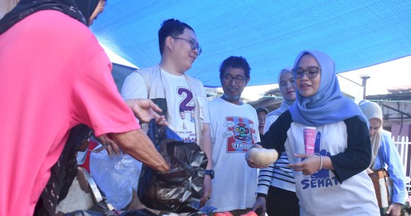 Blusukan di Pasar Maricaya, Rezki Dekatkan Program SEHATI ke Pedagang