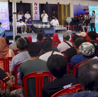 Ratusan Warga Wajo dari Berbagai Organisasi Berikrar Siap Menangkan Andalan-Hati