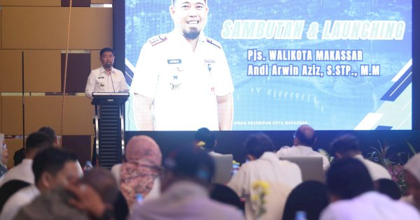 Launching dan Bimtek Aplikasi SRIKANDI, Pjs Wali Kota Makassar Tekankan Optimalisasi Penggunaan TTE