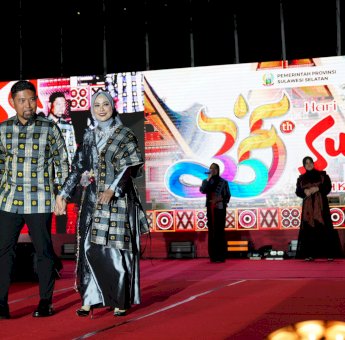 HUT 355 Sulsel, Pjs Wali Kota Makassar Meriahkan Fashion Show