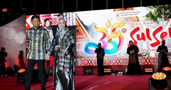 HUT 355 Sulsel, Pjs Wali Kota Makassar Meriahkan Fashion Show