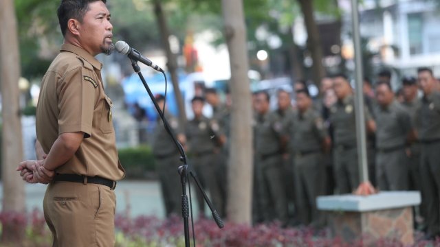 Apel Pagi, Pjs Wali Kota Bahas Gerakan Sabtu Bersih, Optimalisasi APBD Hingga Netralitas ASN