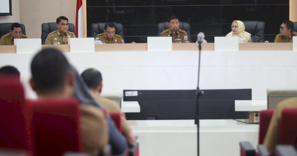 Rakor, Pjs Wali Kota Ingatkan Tiga Program Prioritas