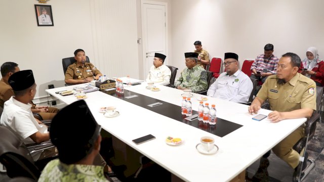 PCNU Temui Pjs Wali Kota, Persiapan "Makassar Bermunajat"