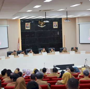 Pjs Wali Kota Arwin Azis Pimpin Rakor Persiapan HUT Kota Makassar ke-417, Dorong Kolaborasi dan Pengabdian Masyarakat