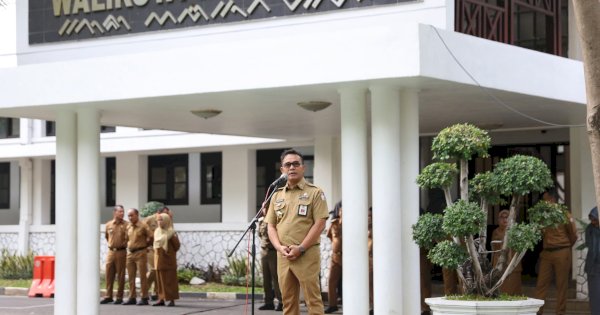 Pimpin Apel Pagi, Irwan Rusfiady Tekankan Fokus Pelayanan Masyarakat dan Jaga Netralitas