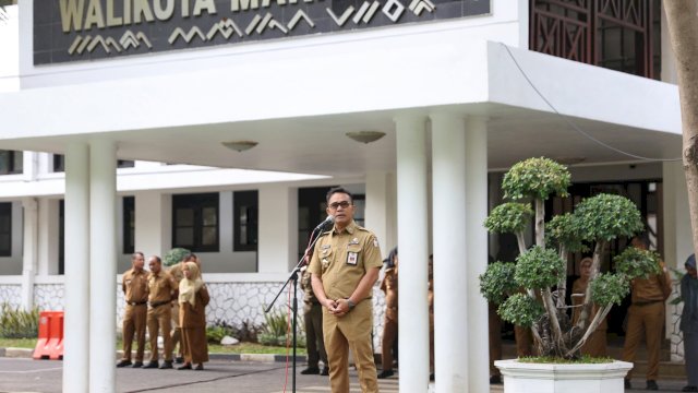 Pimpin Apel Pagi, Irwan Rusfiady Tekankan Fokus Pelayanan Masyarakat dan Jaga Netralitas.