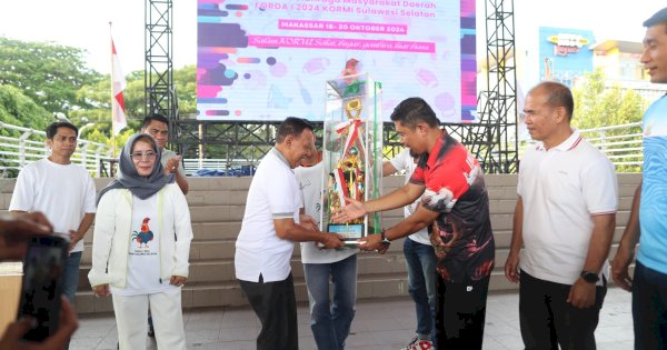 Pjs Wali Kota Makassar Andi Arwin Azis Resmi Menutup FORDA 2024