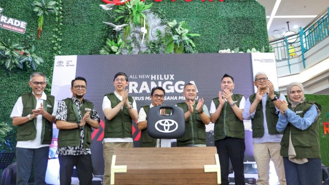 Irwan Rusfiady Apresiasi Kalla Toyota Dorong Pertumbuhan Ekonomi Makassar Lewat Peluncuran All New Hilux Rangga.