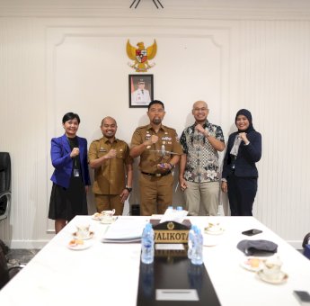 GATF 2024, Pjs Wali Kota Makassar Terima Kunjungan GM Garuda Indonesia