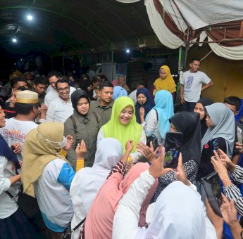 Fatmawati Disambut Antusias Warga Jawa di Makassar, Dukungan Mengalir untuk Andalan Hati