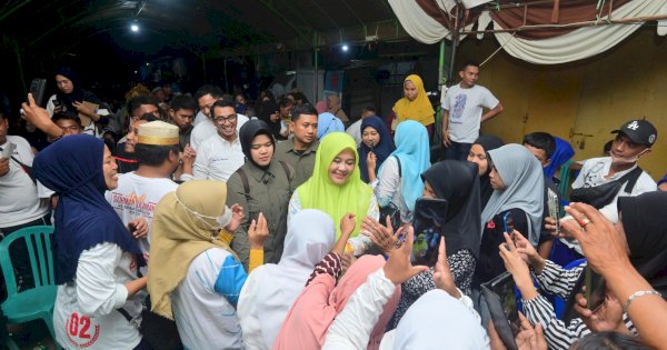 Fatmawati Disambut Antusias Warga Jawa di Makassar, Dukungan Mengalir untuk Andalan Hati