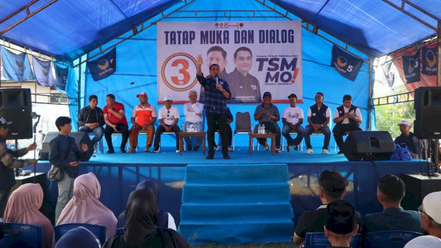 Silaturahmi di Bukit Indah, Tasming dan Hermanto.