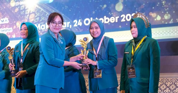 HKG TP PKK Provinsi Sulsel 2024, TP PKK Makassar Raih Sederetan Prestasi