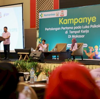 Pjs Arwin Azis Resmi Membuka Kampanye Pertolongan Pertama Luka Psikologis Kemenkes RI