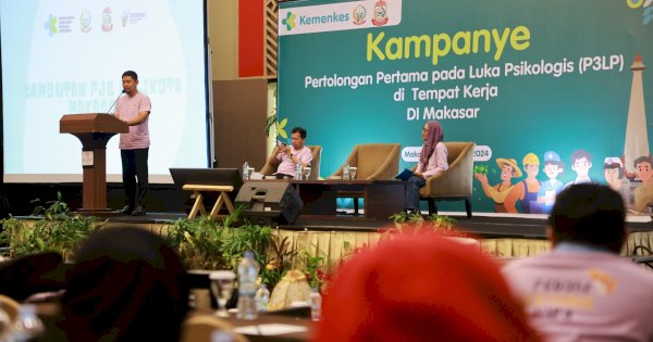 Pjs Arwin Azis Resmi Membuka Kampanye Pertolongan Pertama Luka Psikologis Kemenkes RI